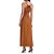 Vestido Linho Forum Fashion In24 Marrom Feminino - Imagem 2