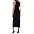 Vestido Canelado Forum Justo In24 Preto Feminino - Imagem 2