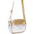 Bolsa Crossbody Easy Lança Perfume Metal In24 Prata Feminino - Imagem 3