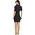 Vestido Lança Perfume Canelado In24 Preto Feminino - Imagem 2