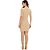 Vestido Lança Perfume Canelado In24 Bege Feminino - Imagem 2