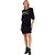 Vestido Lança Perfume T-Dress Curto In24 Preto Feminino - Imagem 4