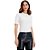 Blusa Lança Perfume Canelada In24 Off White Feminino - Imagem 4