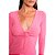 Vestido Canelado Colcci Malha In24 Rosa Hillier Feminino - Imagem 4