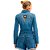 Jaqueta Jeans Easy Lança Perfume Corset Ou24 Azul Feminino - Imagem 2