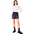 Blusa Colcci Gola Alta Slim In24 Branco Feminino - Imagem 3