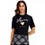 Camiseta Lança Perfume Fashion In24 Preto Feminino - Imagem 1