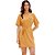 Vestido Lança Perfume T-Dress Curto In24 Amarelo Feminino - Imagem 1