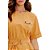 Vestido Lança Perfume T-Dress Curto In24 Amarelo Feminino - Imagem 4