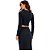 Blusa Lança Perfume Transpassada In24 Preto Feminino - Imagem 2
