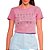 Camiseta Colcci Slim In24 Rosa Hillier Feminino - Imagem 1