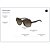 Óculos de Sol Armani Exchange 4029S 811713 Marrom Feminino - Imagem 5