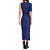 Vestido Canelado Colcci Slim In24 Marinho Feminino - Imagem 2