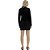 Vestido Curto Easy Lança Perfume Tricot In24 Preto Feminino - Imagem 2