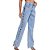 Calça Jeans Colcci Juliette Aplicação In24 Azul Feminino - Imagem 1