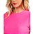 Camiseta Acostamento Basic Fashion In24 Rosa Feminino - Imagem 3