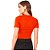 Camiseta Colcci Iconic In24 Laranja Ginger Spice Feminino - Imagem 2