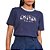 Camiseta Colcci Malha In24 Marinho Feminino - Imagem 1