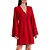Vestido Forum Tecido Plano In24 Vermelho Odessa Feminino - Imagem 1