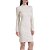 Vestido Canelado Forum Malha In24 Bege Italian Feminino - Imagem 1