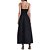 Vestido Linho Forum Tecido Plano In24 Preto Feminino - Imagem 2