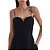 Vestido Linho Forum Tecido Plano In24 Preto Feminino - Imagem 3