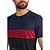 Camiseta Acostamento Recortes In24 Marinho Masculino - Imagem 3