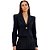 Blazer Curto Lança Perfume Elegance In24 Preto Feminino - Imagem 1