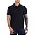 Camisa Polo Forum Muscle In24b Preto Masculino - Imagem 1