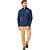 Moletom The North Face Fleece Glacier Zip Marinho Masculino - Imagem 4