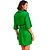 Vestido Acostamento Fashion In24 Verde Feminino - Imagem 2