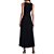 Vestido Forum Malha In24 Preto Feminino - Imagem 2