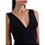 Vestido Midi Forum Reto In24 Preto Feminino - Imagem 3