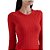 Vestido Canelado Forum Malha In24 Vermelho Sparkly Feminino - Imagem 3
