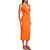 Vestido Colcci Malha In24 Laranja Saoko Feminino - Imagem 1