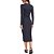 Vestido Canelado Colcci Long In24 Preto Feminino - Imagem 2