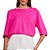 Blusa Colcci Tecido Plano In24 Rosa Stacy Feminino - Imagem 1