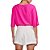 Blusa Colcci Tecido Plano In24 Rosa Stacy Feminino - Imagem 2