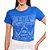 Camiseta Colcci Estampada In24 Azul Ultra Blue Feminino - Imagem 1
