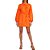 Vestido Colcci Tecido Plano In24 Laranja Saoko Feminino - Imagem 3