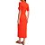 Vestido Canelado Colcci Malha In24 Vermelho Nives Feminino - Imagem 2