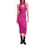 Vestido Canelado Colcci Comfort In24 Rosa Stacy Feminino - Imagem 1