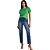 Camiseta Acostamento Basic In24 Verde Feminino - Imagem 3