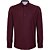 Camisa Slim Dudalina Tricoline In24 Bordô Masculino - Imagem 1