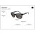 Óculos de Sol Armani Exchange 4103S 8029Z3 Marrom Masculino - Imagem 5
