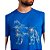 Camiseta Acostamento Casual In24 Azul Masculino - Imagem 3