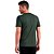 Camiseta Acostamento Casual Elastane In24 Verde Masculino - Imagem 2