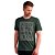 Camiseta Acostamento Casual Elastane In24 Verde Masculino - Imagem 1