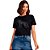 Camiseta Acostamento Wolf Fashion In24 Preto Feminino - Imagem 1