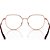 Armação Armani Exchange 1056 6120 Marrom Feminino - Imagem 4